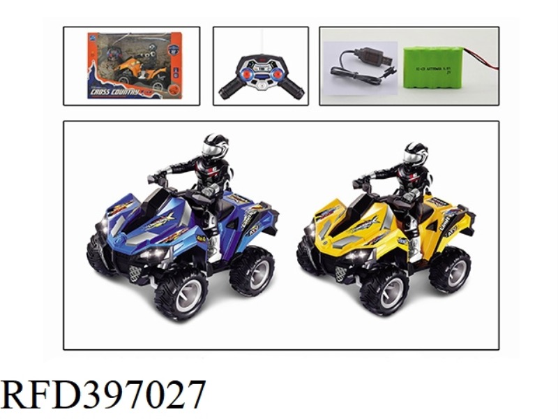 1:8 FOUR-CHANNEL GIANT ATV OFF-ROAD REMOTE CONTROL MOTORCYCLE (INCLUDE) (27MHZ)