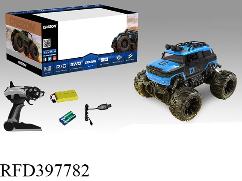 1:16 2.4G FOUR-CHANNEL OFF-ROAD REMOTE CONTROL CAR