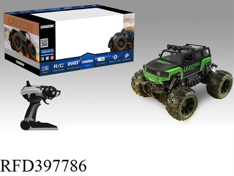 1:16 2.4G FOUR-CHANNEL OFF-ROAD REMOTE CONTROL CAR