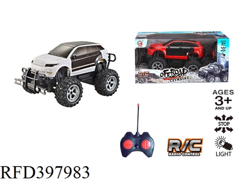FOUR-CHANNEL 3D LIGHTS OFF-ROAD CLIMBING REMOTE CONTROL CAR