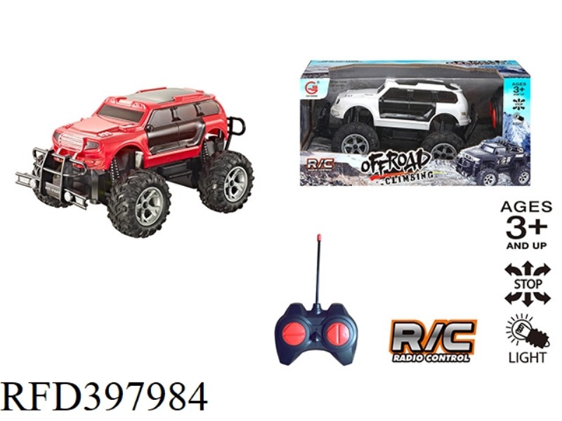 FOUR-CHANNEL 3D LIGHTS OFF-ROAD CLIMBING REMOTE CONTROL CAR