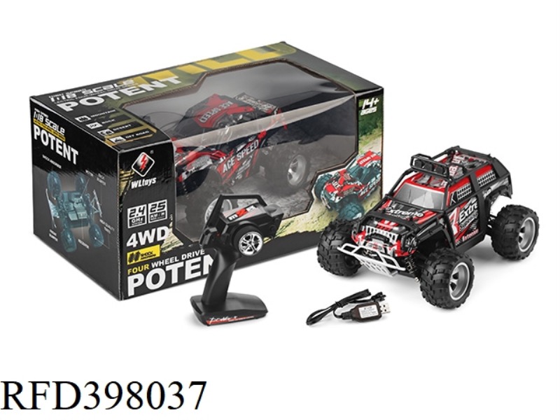 1:18 ELECTRIC FOUR-WHEEL DRIVE TRUCK