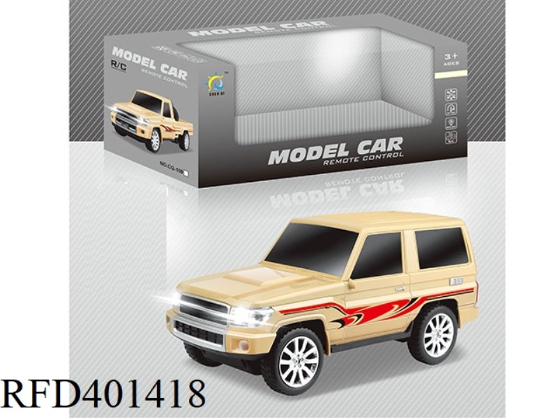 FOUR-CHANNEL REMOTE CONTROL CAR 1:20 TOYOTA SUV WITH LIGHT
