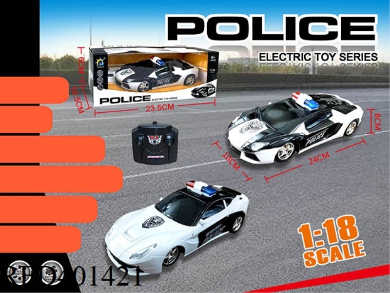 AMERICAN LAMBORGHINI LP700 POLICE CAR / AMERICAN FERRARI F12 POLICE CAR LIGHTS