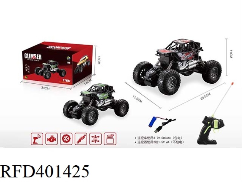 1:18 OFF-ROAD REMOTE CONTROL CLIMBING CAR