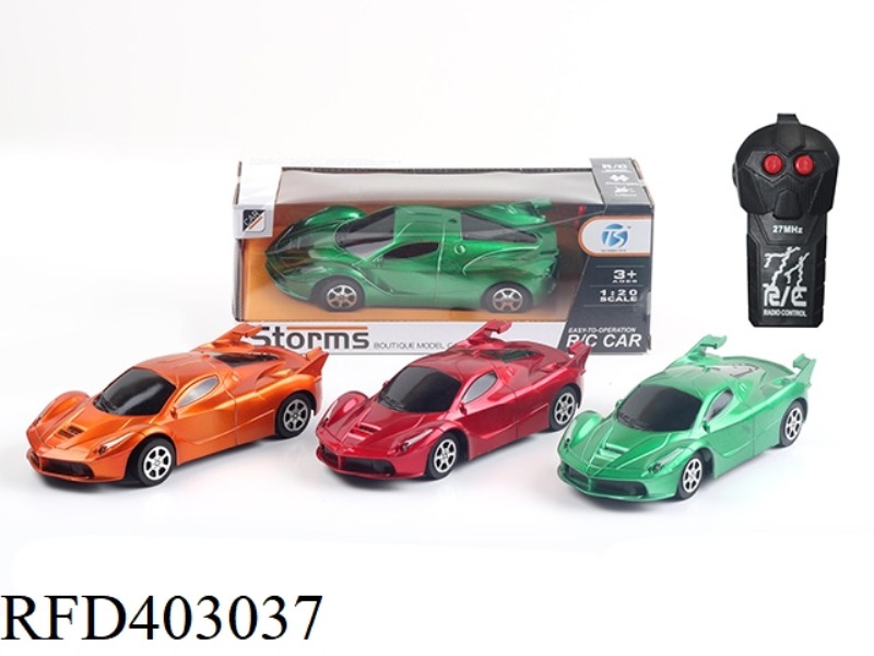 TWO-CHANNEL REMOTE CONTROL CAR