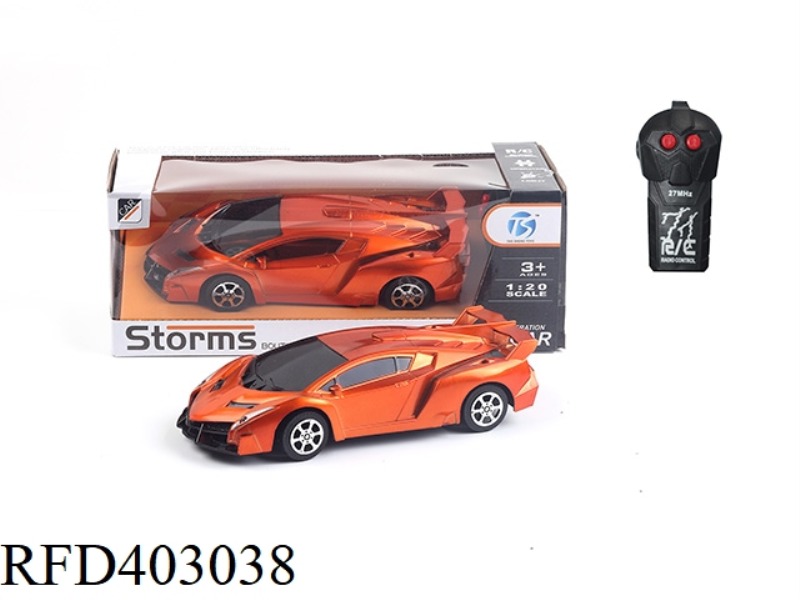 TWO-CHANNEL REMOTE CONTROL CAR