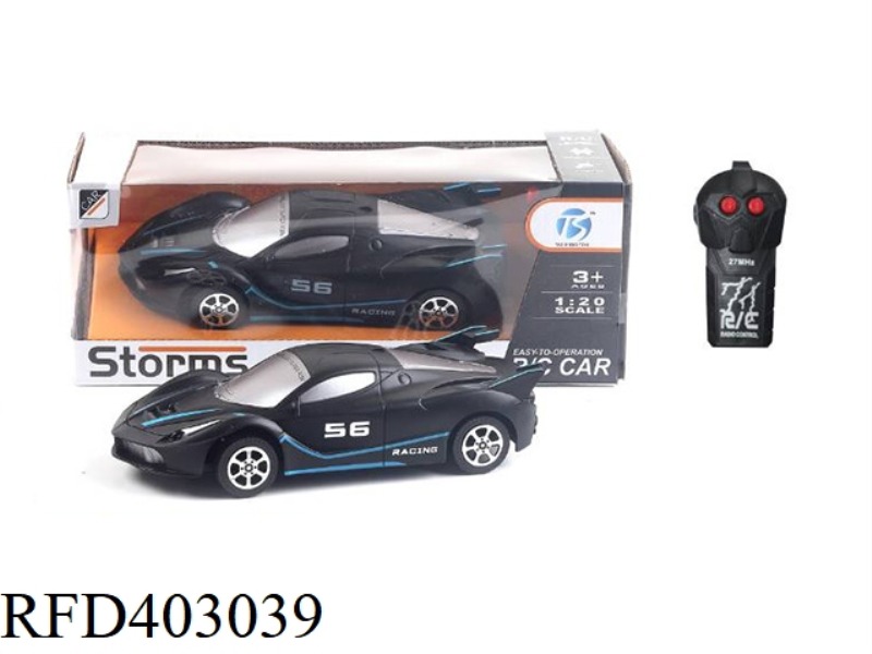 TWO-CHANNEL REMOTE CONTROL CAR