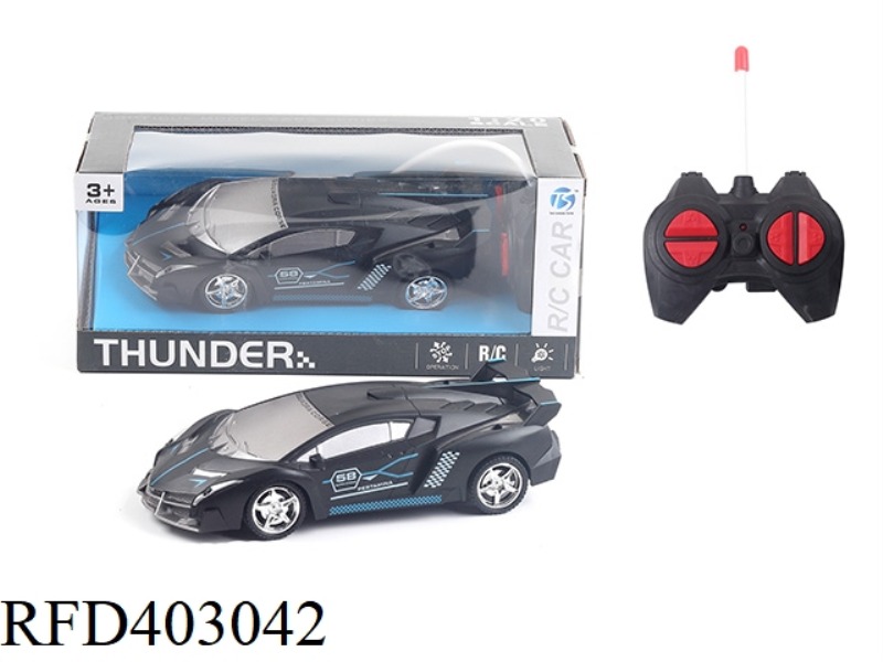 FOUR-CHANNEL REMOTE CONTROL CAR