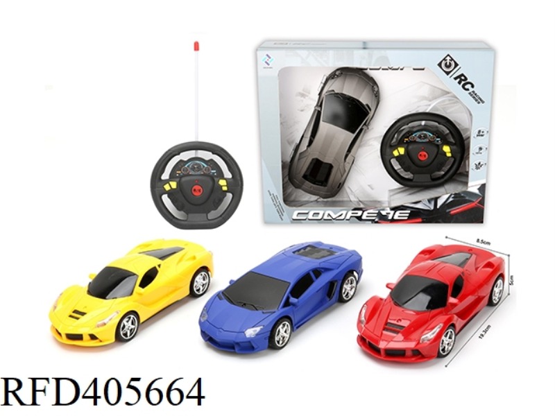 1:22 FOUR-WAY REMOTE CONTROL CAR (NOT INCLUDE)