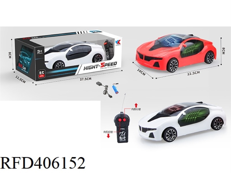 1:18 TWO-CHANNEL BMW SIMULATION REMOTE CONTROL CAR + 3D LIGHTING (INCLUDE)