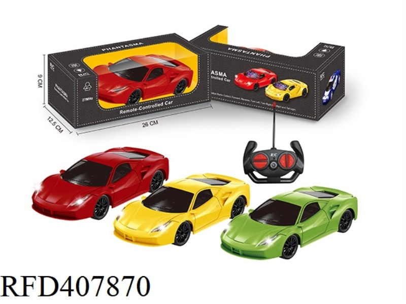 1:22 FOUR-CHANNEL REMOTE CONTROL CAR WITH LIGHT