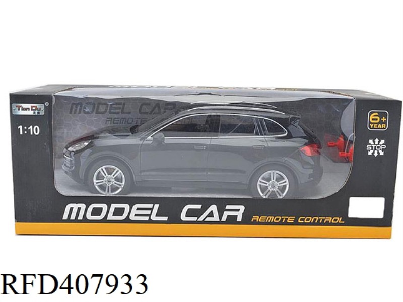 1:10 FOUR-CHANNEL SIMULATION CAYENNE REMOTE CONTROL CAR WITH LIGHT AND ORDINARY REMOTE CONTROL