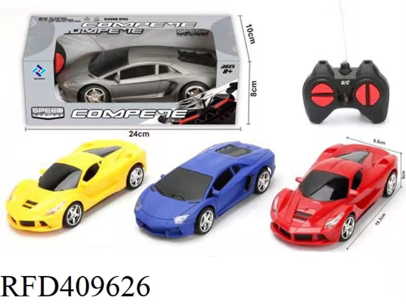 1:22 FOUR-CHANNEL REMOTE CONTROL CAR (NOT INCLUDE)