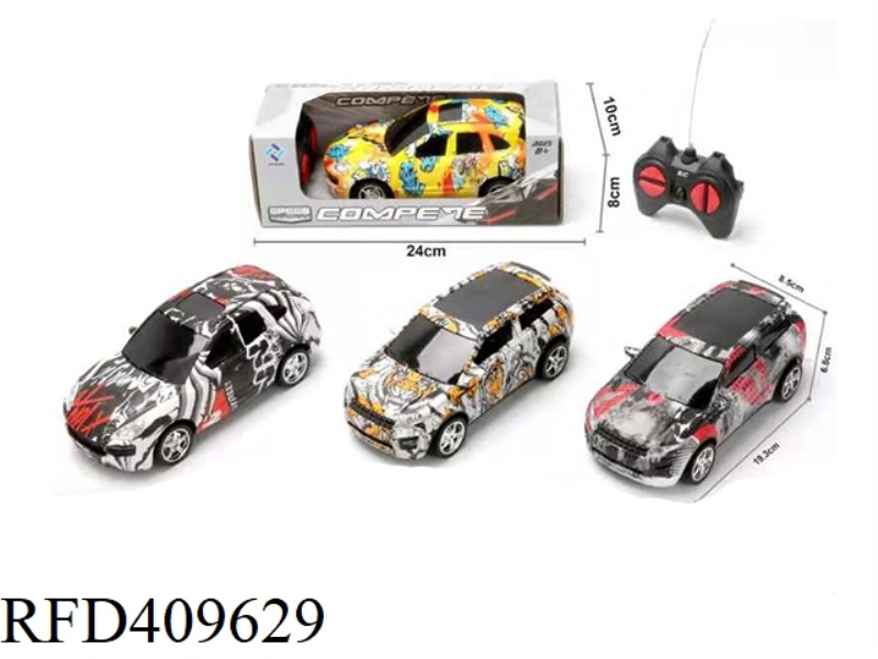 1:22 FOUR-CHANNEL REMOTE CONTROL CAR (NOT INCLUDE)