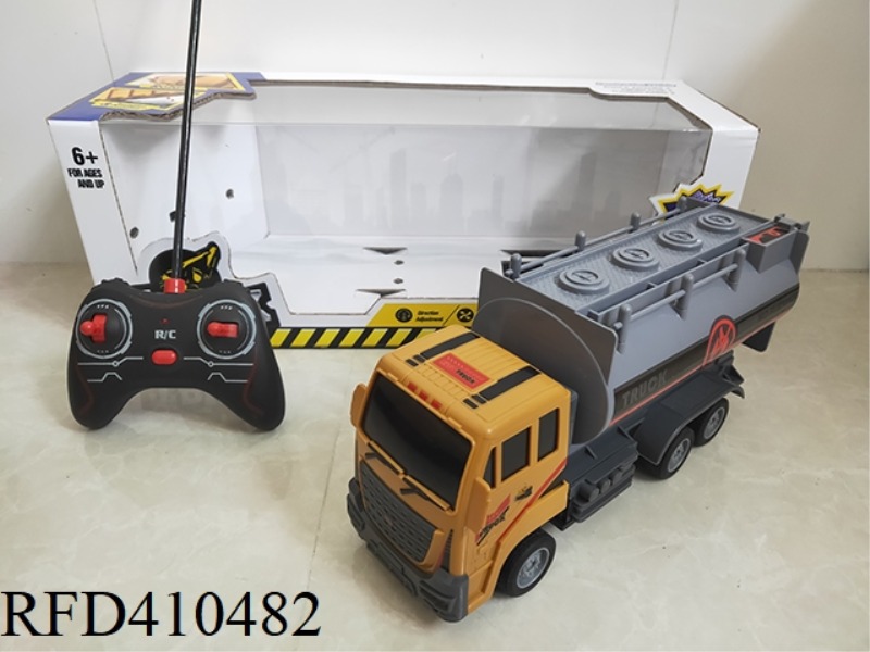 1:24 FOUR-CHANNEL REMOTE CONTROL TANK TRUCK