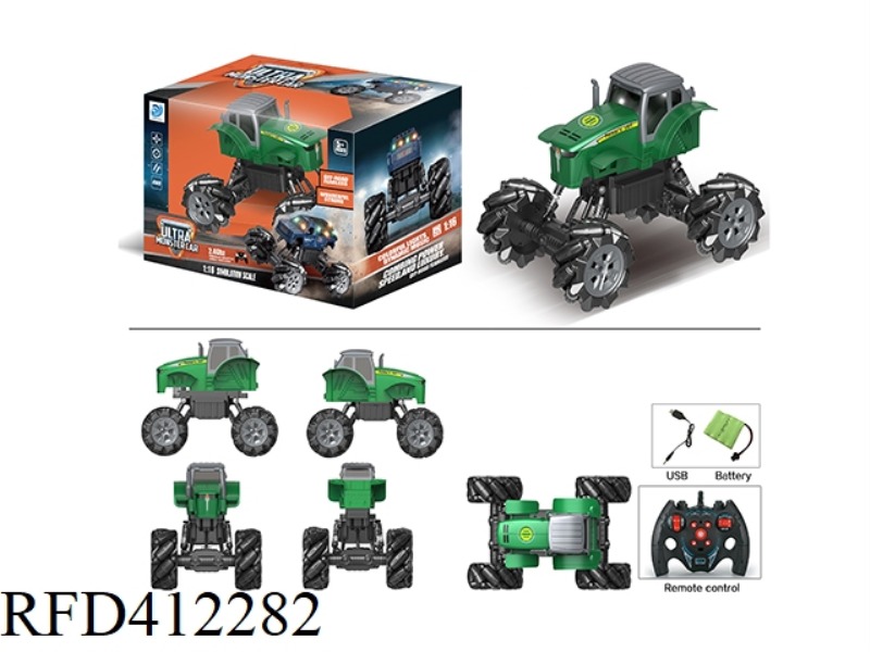 2.4G1:16 NINE-CHANNEL REMOTE CONTROL FARMER CAR