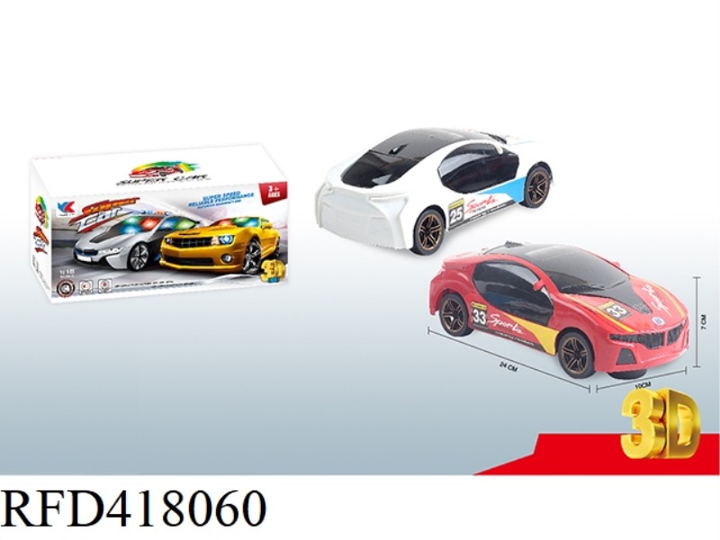 1:18 ELECTRIC UNIVERSAL BMW 3D LIGHT MUSIC RACING CAR
