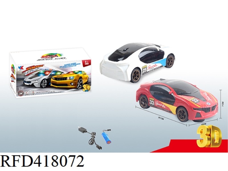 1:18 ELECTRIC UNIVERSAL BMW 3D LIGHT MUSIC RACING CAR