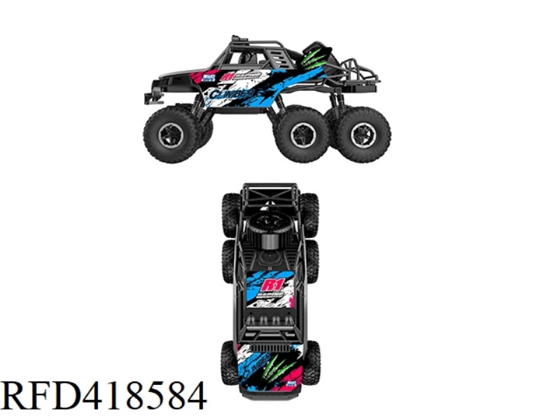 1:10 ALUMINUM ALLOY OFF-ROAD VEHICLE (TWO-COLOR MIXED)
