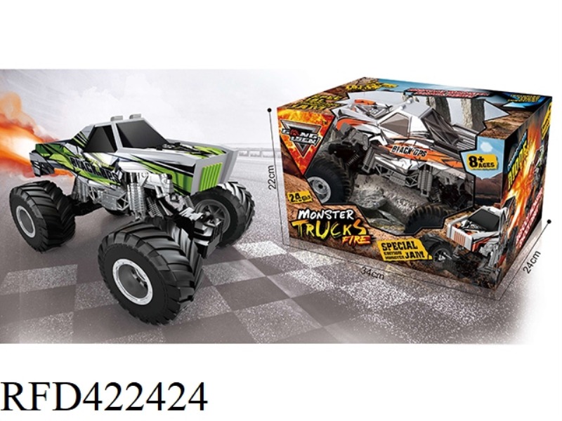 2.4G FOUR-WHEEL DRIVE CLIMBING OFF-ROAD BIGFOOT USB