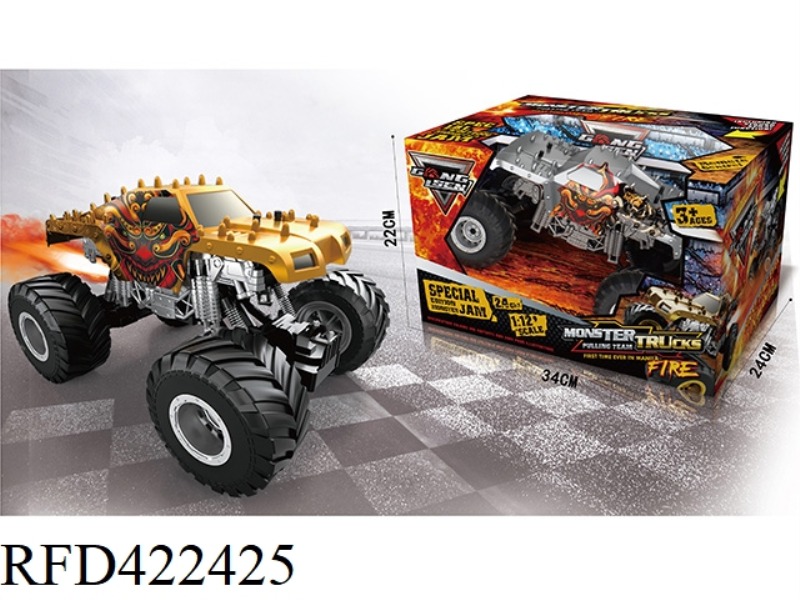 2.4G FOUR-WHEEL DRIVE CLIMBING OFF-ROAD BIGFOOT USB