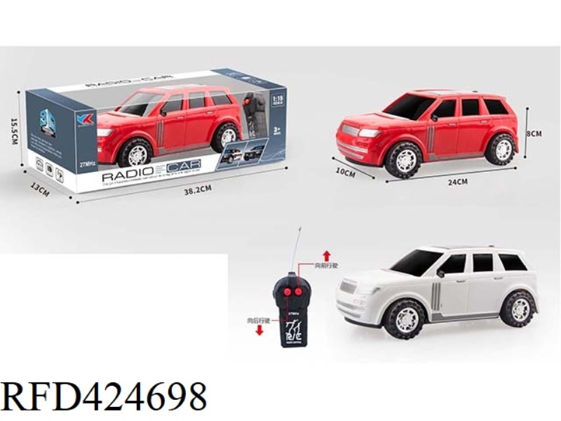 LAND ROVER OFF-ROAD 1:16 TWO-WAY REMOTE CONTROL SIMULATION CAR WITHOUT LIGHT AND MUSIC