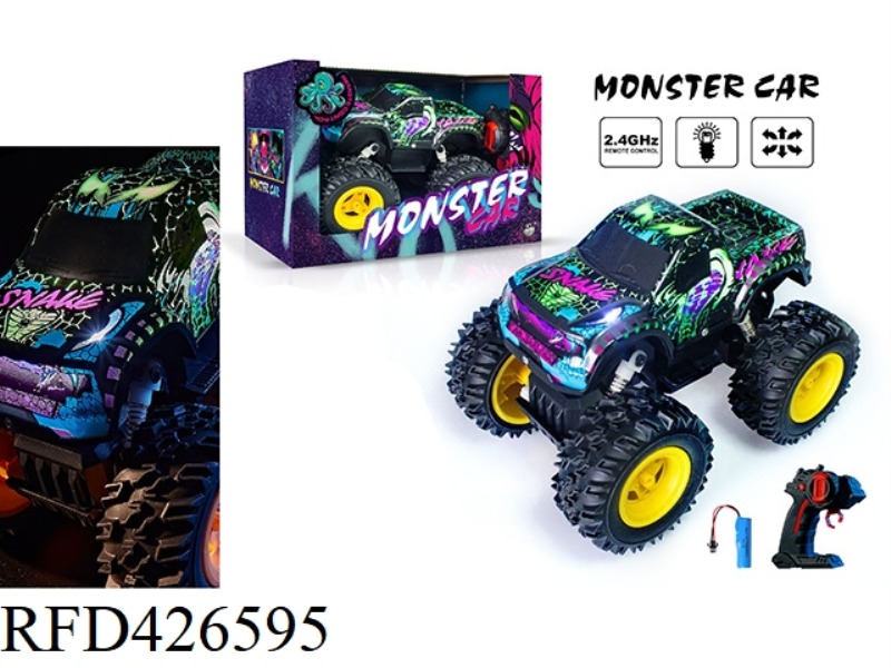 REMOTE CONTROL MONSTER COBRA OFF-ROAD VEHICLE (INCLUDE)