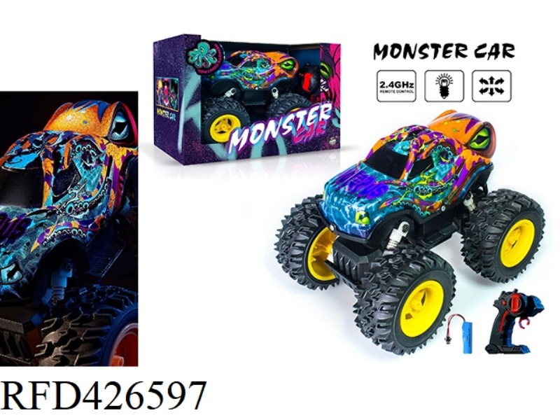 REMOTE CONTROL MONSTER OCTOPUS OFF-ROAD VEHICLE (INCLUDE)