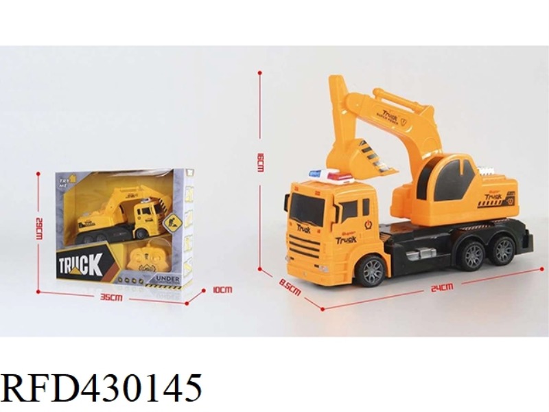 FOUR-CHANNEL REMOTE CONTROL EXCAVATOR