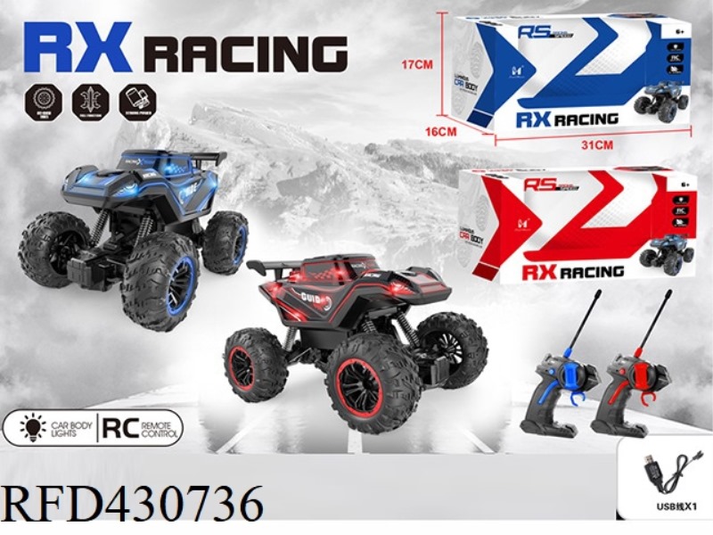 4 CH LIGHT R/C CLIMBING CAR