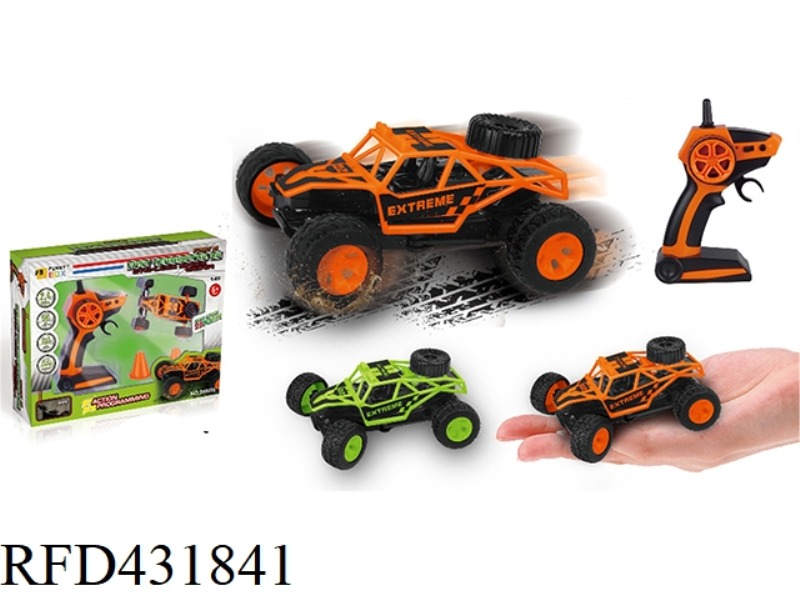 2.4G MINI HIGH SPEED ROCK CLIMBING FOUR-WAY REMOTE CONTROL CAR