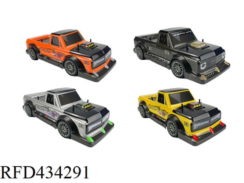 1: 10 VINTAGE PICKUP TRUCK HIGH-SPEED VEHICLE 2.4G FOUR-WAY REMOTE CONTROL VEHICLE