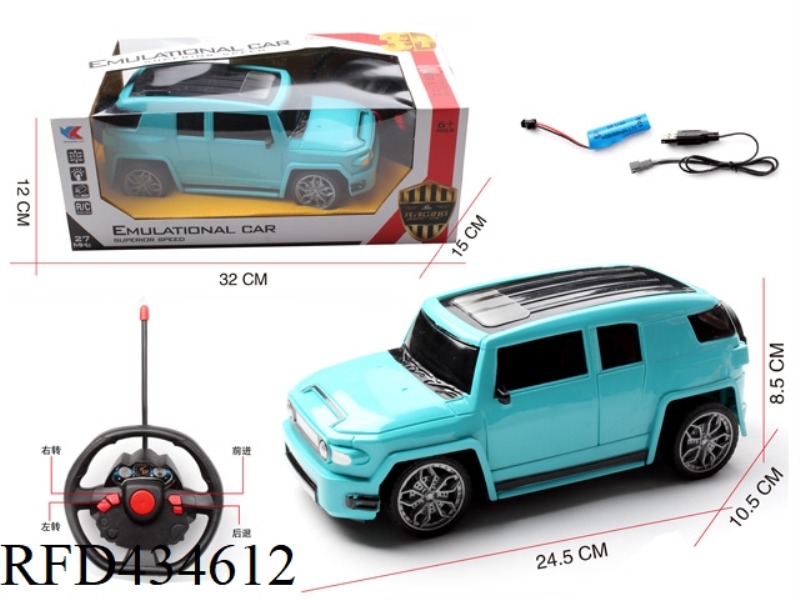 1: 16 TOYOTA OFF-ROAD SIMULATION VEHICLE WITH 3D LIGHT