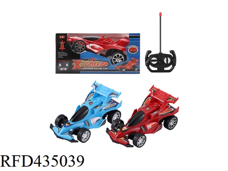 FOUR-CHANNEL REMOTE CONTROL CAR 1:24 (RED, BLUE)