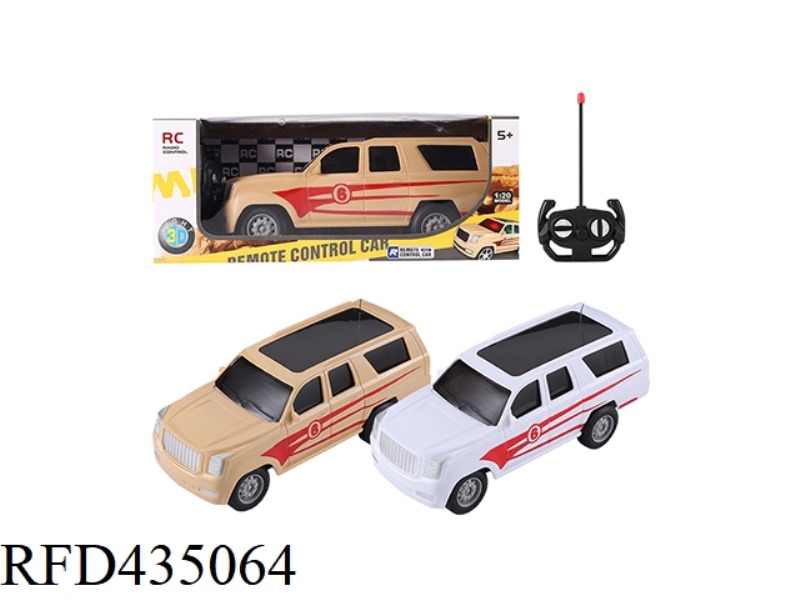 FOUR-CHANNEL REMOTE CONTROL CAR 4D LIGHT 1:20