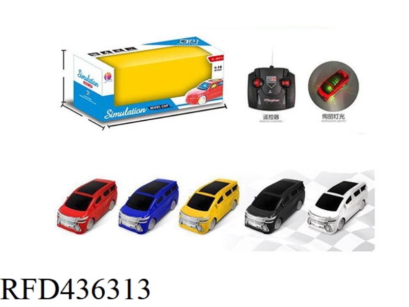 1:18 ALPHA 3D FOUR-WAY REMOTE CONTROL CAR