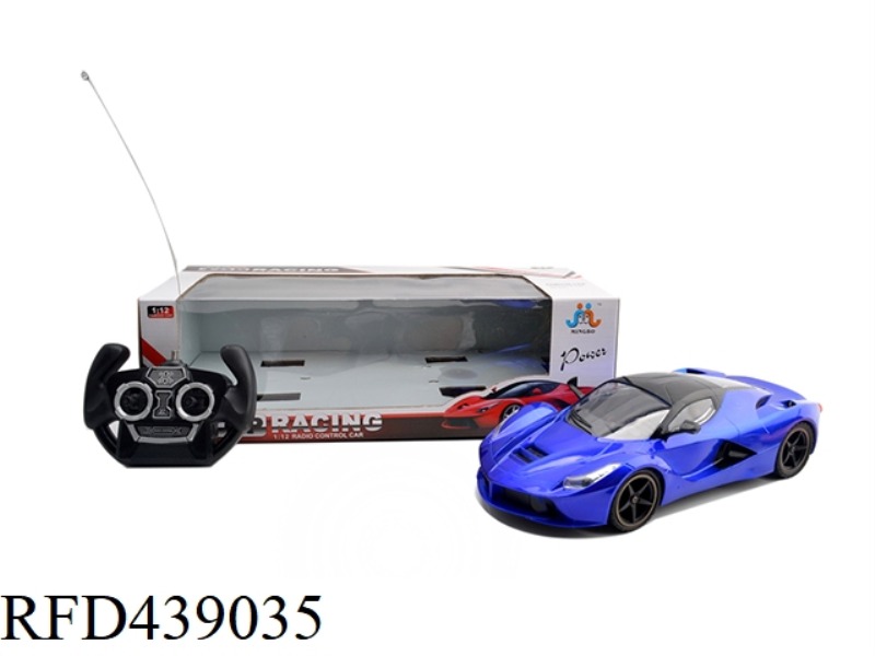 1:12 FOUR-CHANNEL SIMULATION REMOTE CONTROL CAR WITH LIGHTS
