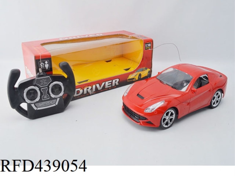 1:16 FOUR-CHANNEL SIMULATION REMOTE CONTROL CAR WITH LIGHTS