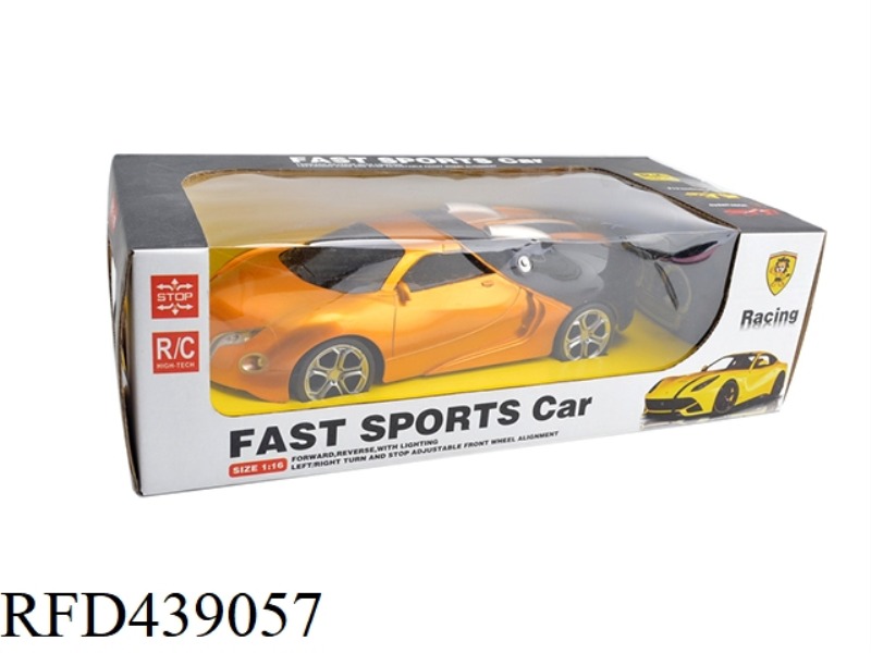 1:16 FOUR-CHANNEL REMOTE CONTROL CAR