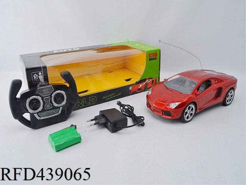 1:16 FOUR-CHANNEL SIMULATION REMOTE CONTROL CAR WITH ELECTRIC CHARGER