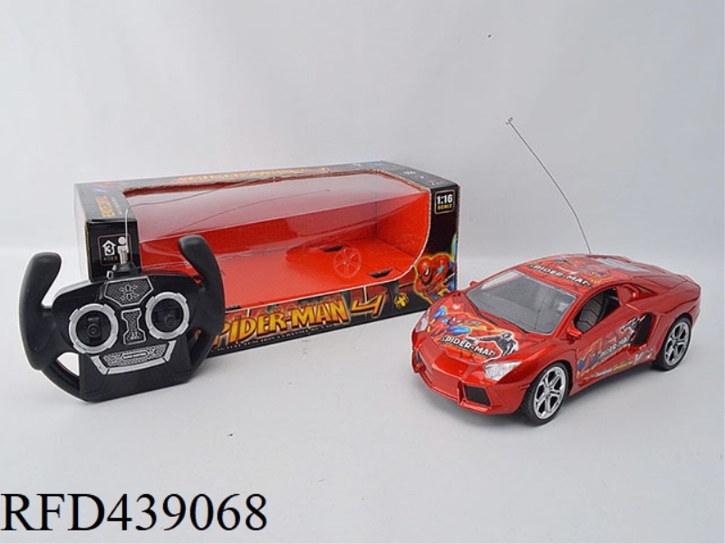 1:16 FOUR-CHANNEL SPIDER-MAN RC CAR