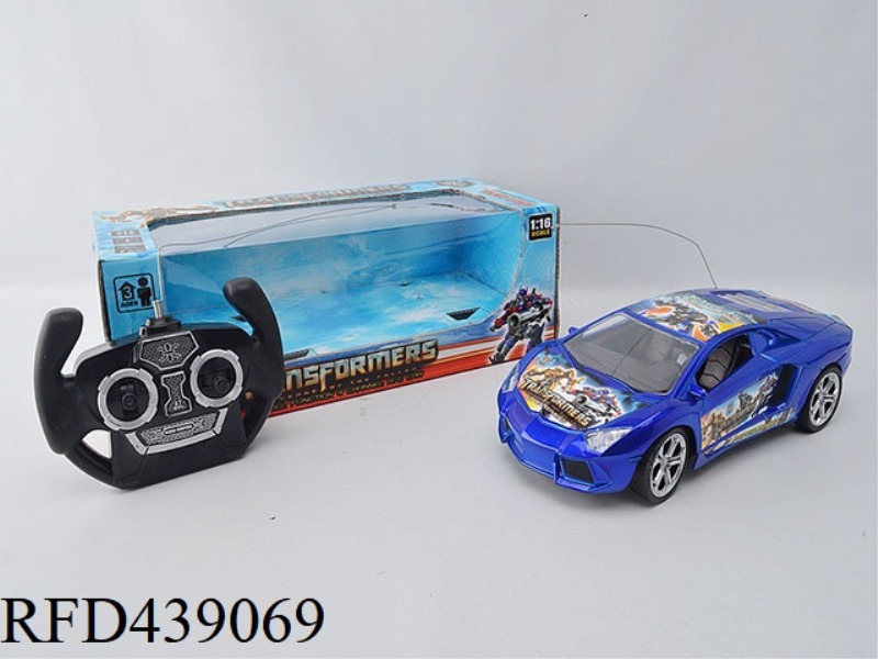 1:16 FOUR-CHANNEL TRANSFORMERS RC CAR