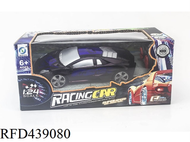 1:24 FOUR-CHANNEL RACING CAR (NOT INCLUDED)