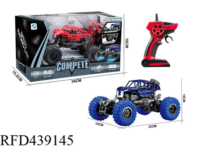 1:18 SIMULATION OFF-ROAD CLIMBING CAR WITH LIGHTS 2.4G (NOT INCLUDED)