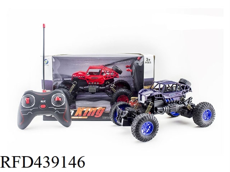1:18 SIMULATION OFF-ROAD CLIMBING CAR WITH LIGHTS
