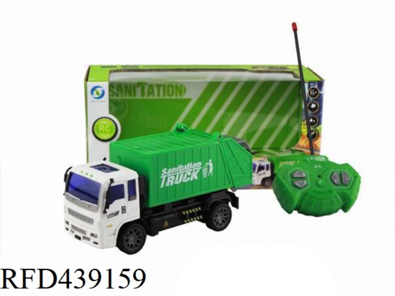 SANITATION GARBAGE TRUCK WITH LIGHTS