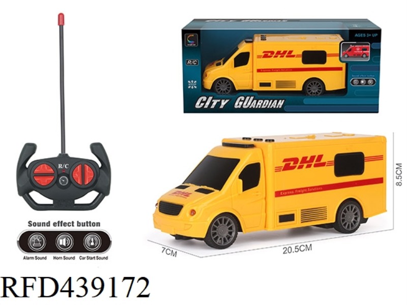 1: 18 FOUR-CHANNEL MUSIC REMOTE CONTROL CAR WITH LIGHT (EXPRESS CAR)