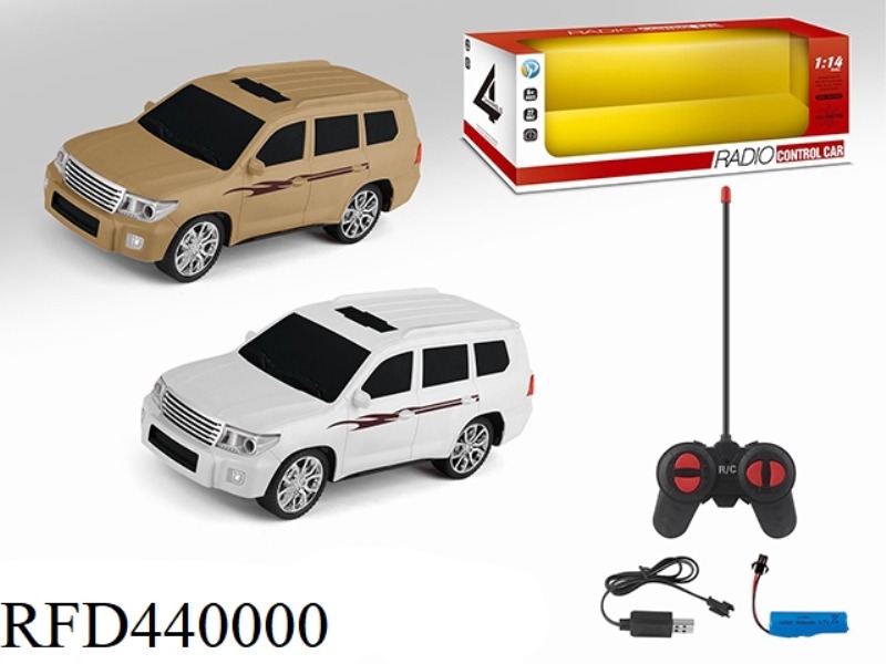 1:14 TOYOTA LAND CRUISER FOUR-WAY REMOTE CONTROL CAR