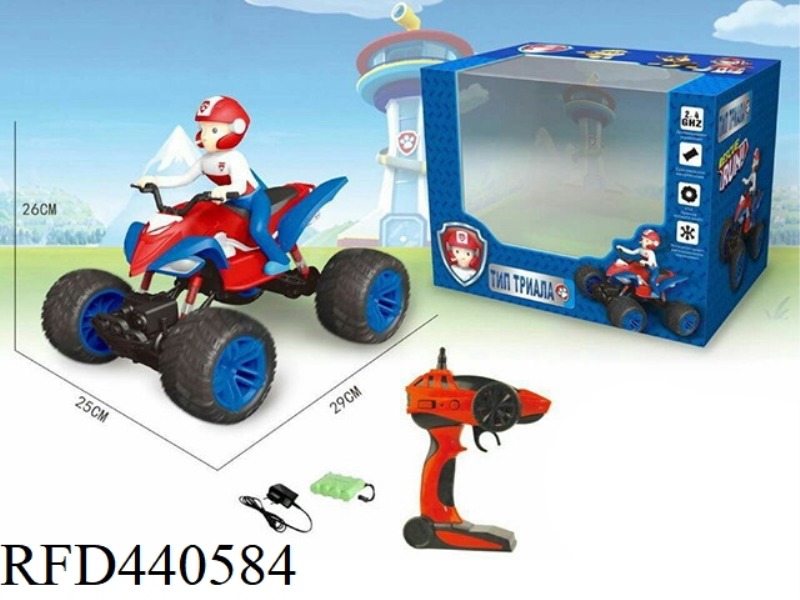 1:12 BEACH MOTORCYCLE REMOTE CONTROL CAR (CARTOON MAN)